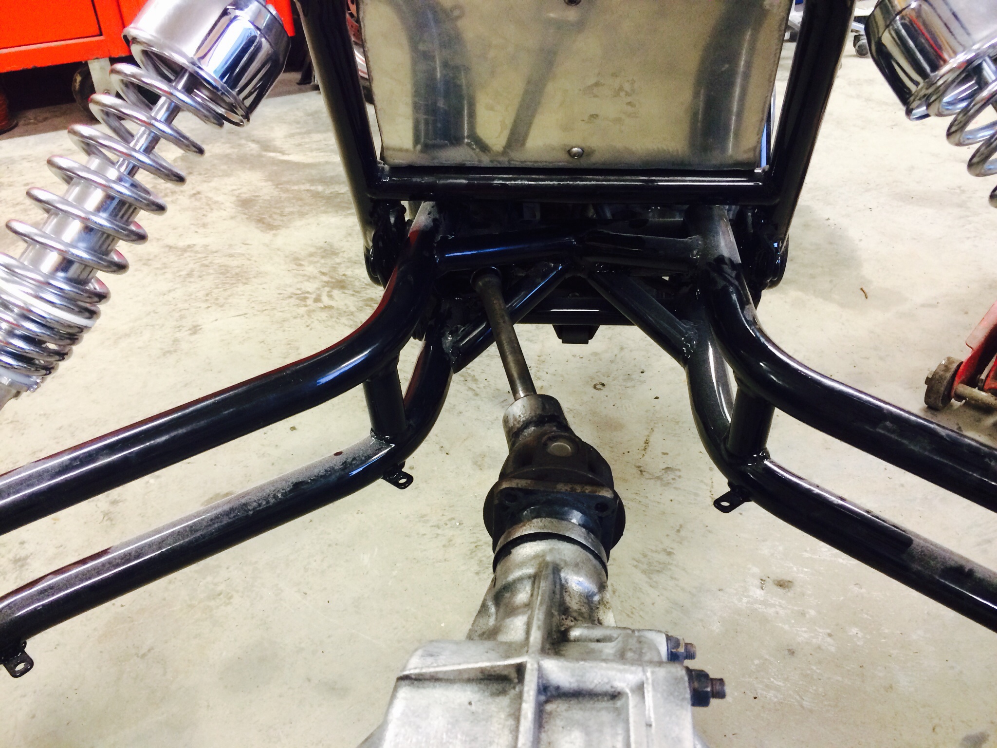 A day of welding and machining! Esk Motorcycles