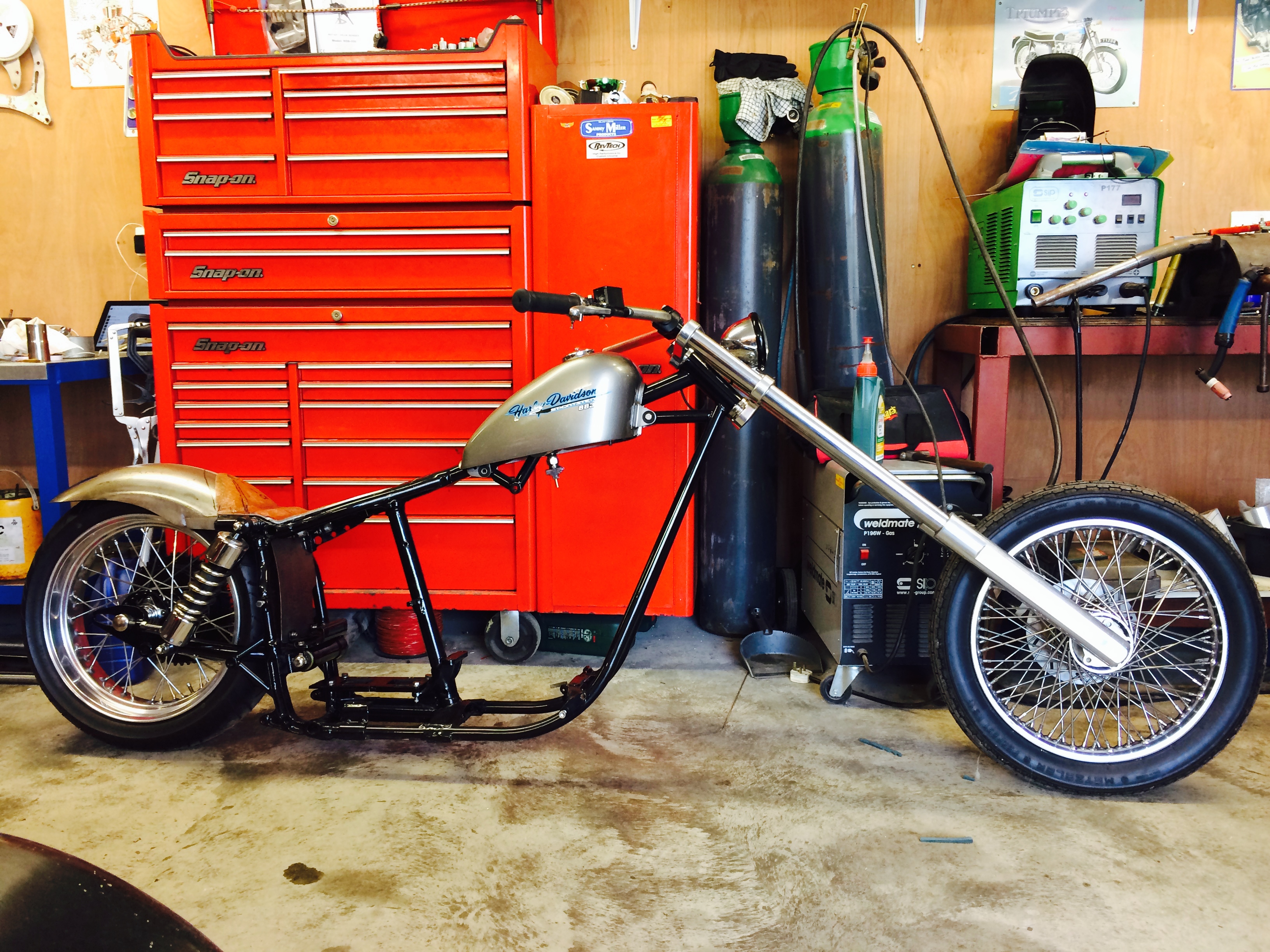 HarleyDavidson Shovelhead Roller Esk Motorcycles